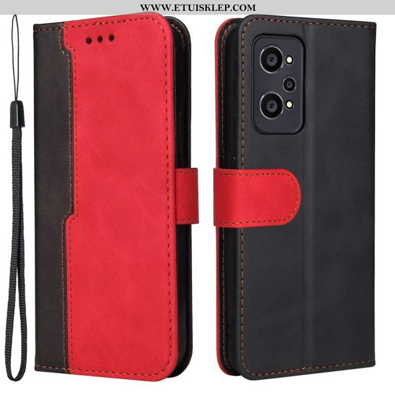 Etui Folio do Realme GT Neo 3T / Neo 2 Dwutonowy